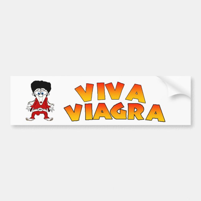 Viva Viagra Bumper Sticker (Front)