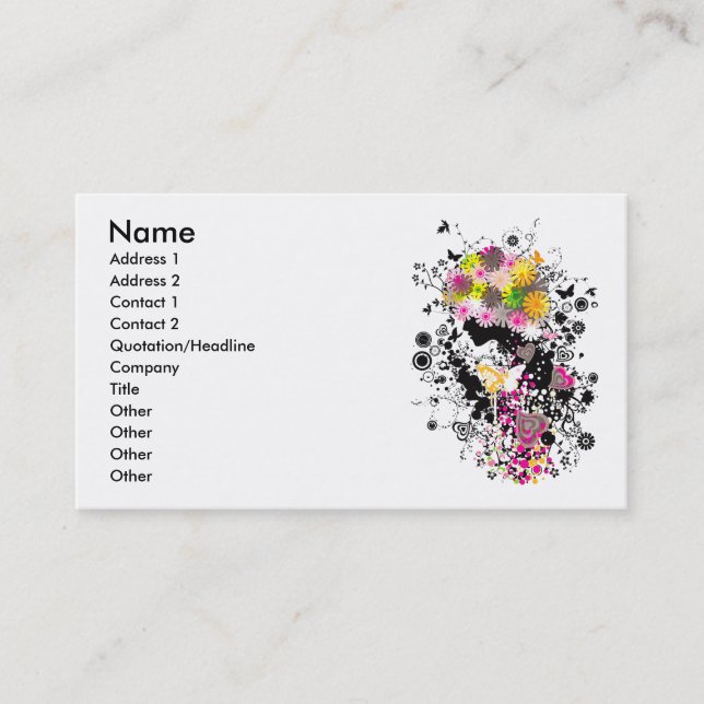 Vivace Business Card (Front)