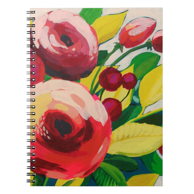 Vivacious Blooms Notebook (Front)
