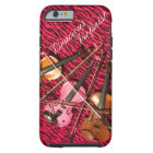 Vivacious Violinist Customizable Pink Violins