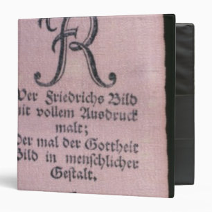 Vivat' bands of Frederick II Binder