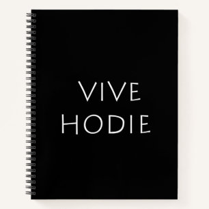 Vive hodie notebook