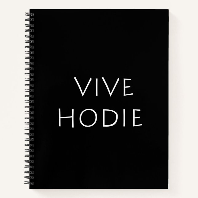Vive hodie notebook (Front)