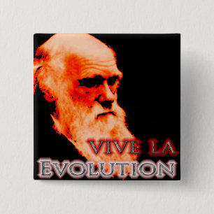 Vive La Evolution Redoux 2 Inch Square Button
