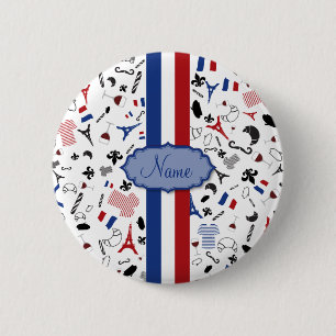 Vive la France 2 Inch Round Button