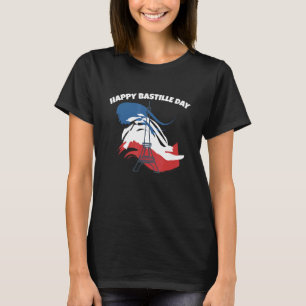 Vive La France  Eiffel Tower Men Women Kids Bastil T-Shirt