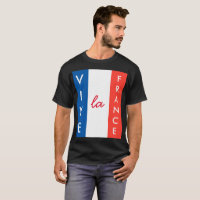 Vive La France French Flag Customizable