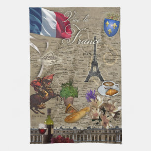Vive la France KitchenTowel Kitchen Towel