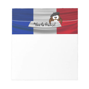 Vive la France! Notepad