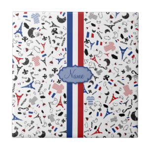 Vive la France Tile