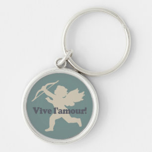 Vive L'amour Cupid key chains