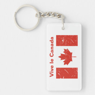 Vive le Canada Keychain