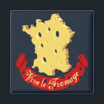 Vive le Fromage Magnet<br><div class="desc">Join the taste revolution!</div>