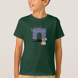 Vive Paris! Arc De Triomphe Disney T-Shirt