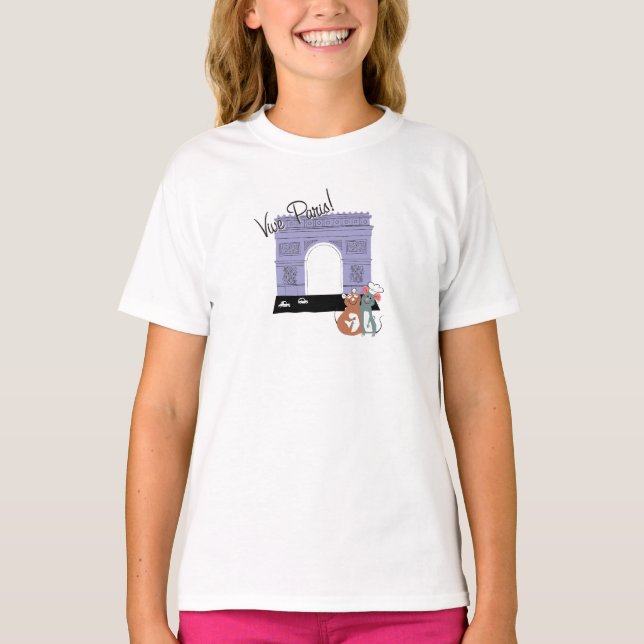 Vive Paris! Arc De Triomphe Disney T-Shirt (Front)