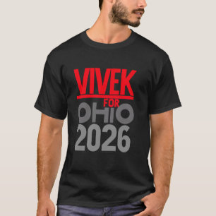 Vivek Ramaswamy for Governor of Ohio 2026 Modern T-Shirt