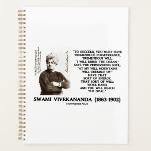 Vivekananda Pour Réussir Avoir De La Persévérance 