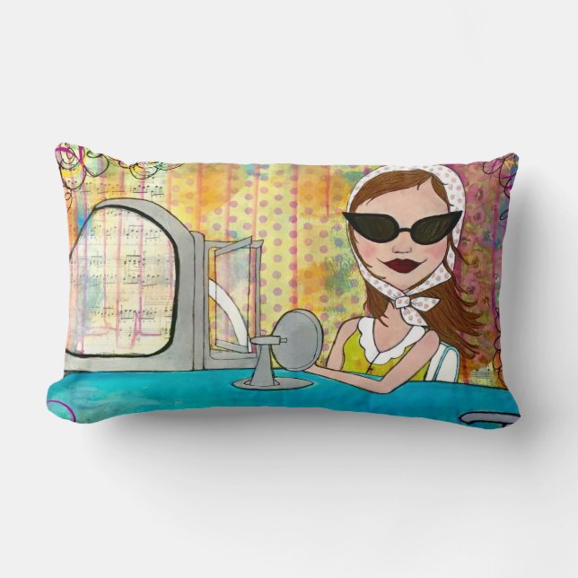"Vivent le coussin dans soleil" (Recto)