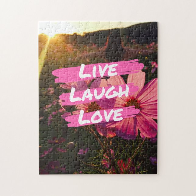 Vivent le puzzle d'amour de rire (Vertical)