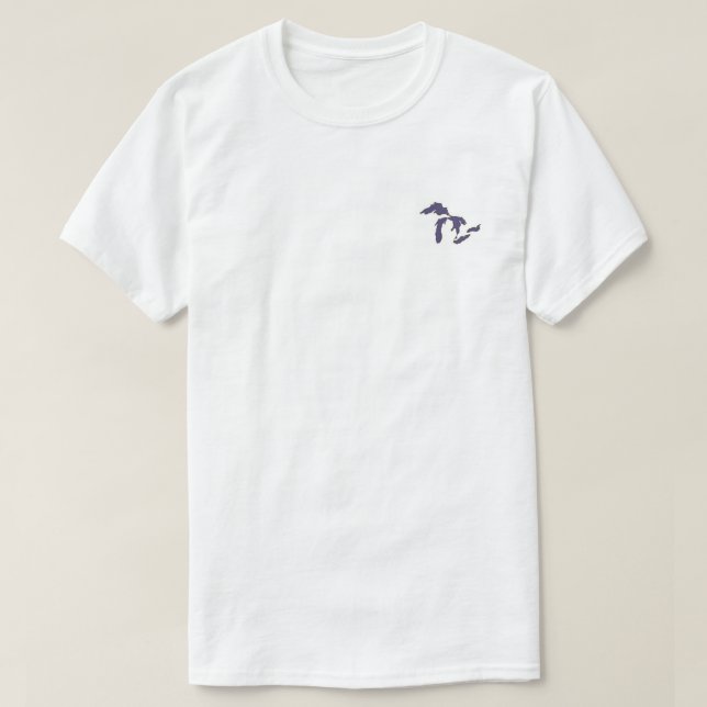 Vivent longtemps le T-shirt de Great Lakes (Design devant)