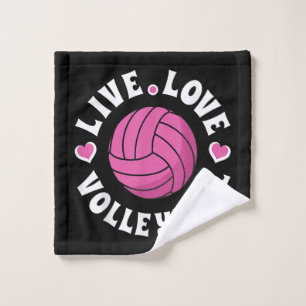 Vivez Amour Volleyball Pour Femmes Filles Volleyba