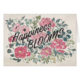 Vivez en fleurs de bonheur de la fleur  