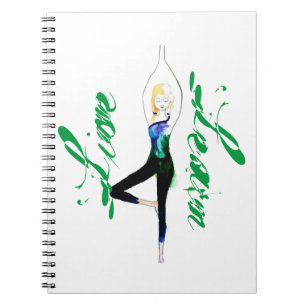 Vivez et apprenez le carnet de yoga
