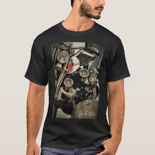 Vivez pour rouler ! T-Shirt motard moto Biker