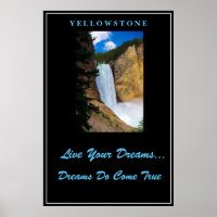 Vivez vos rêves Poster Yellowstone