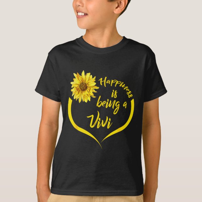 Vivi Gift_ Hapness Is Being A Vivi  T-Shirt (Front)