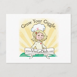 Vivi LeDish™ Augmentez votre carte postale Giggle™