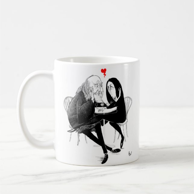Vivian and Ki Love Mug -Art by Ben Wickey (Left)