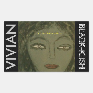 VIVIAN BLACK KUSH STICKER