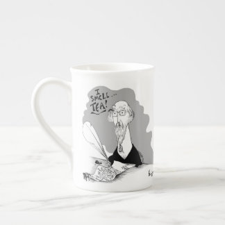 Vivian Bone China Tea Mug - Art by Ben Wickey