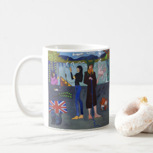 Vivian et tasse de chemin de halage de Ki - art