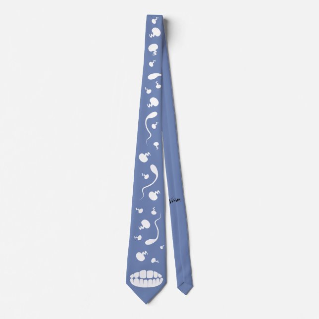 Vivian Stanshall TADPOLE Necktie (Front)