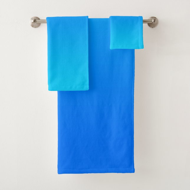 Vivid Aqua Sky Blue Gradient (En situation)