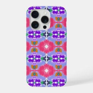 Vivid Aurora Kaleidoscope Electric Bloom iPhone 15 Pro Case