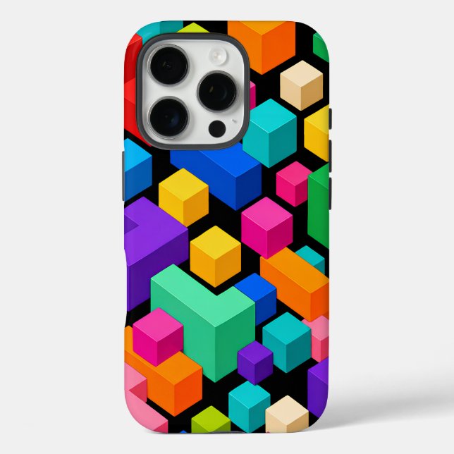 Vivid Blockscape Case-Mate iPhone Case (Back)
