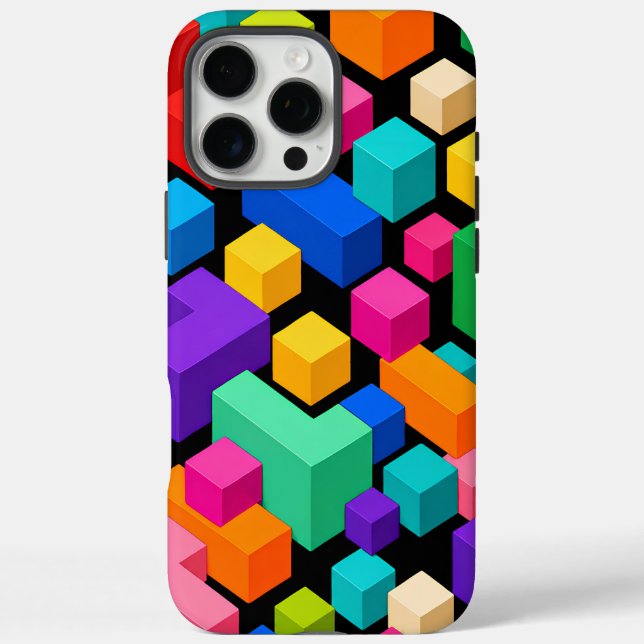 Vivid Blockscape Case-Mate iPhone Case (Back)
