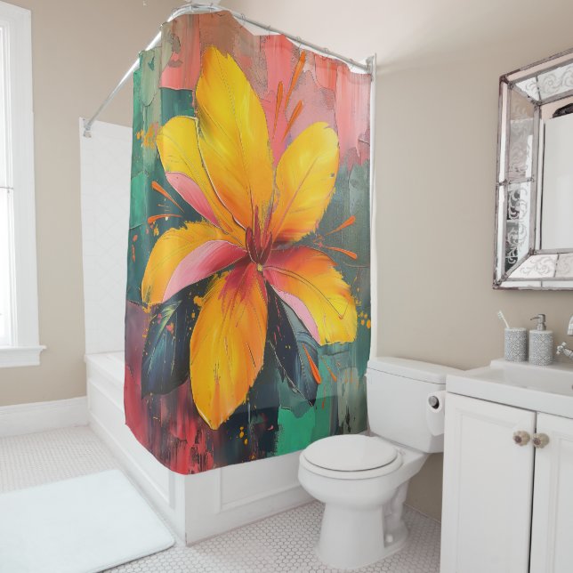 Vivid Blossom – Abstract Floral Explosion Art (In Situ)