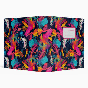 Vivid Chaos Splash Graffiti Binder