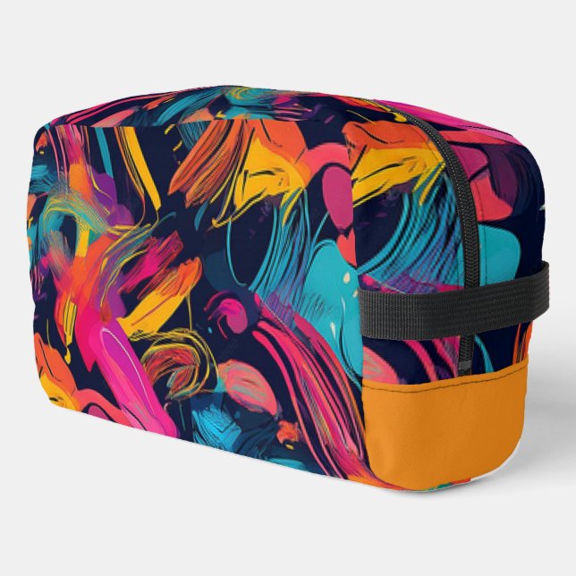 Vivid Chaos Splash Graffiti Dopp Kit (Left Corner)