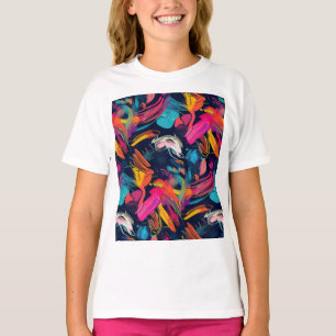 Vivid Chaos Splash Graffiti T-Shirt