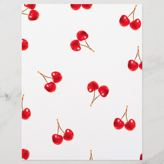 Vivid Cherry Pattern (Front)