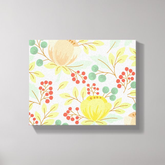Vivid colours canvas print (Front)
