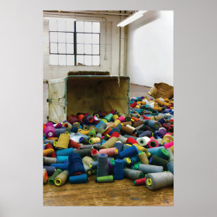 Vivid Colours Photograph Print of the inside of th