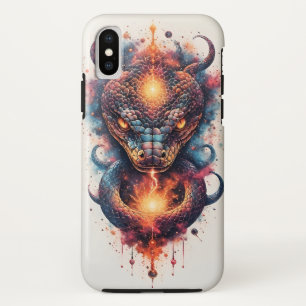 Vivid Cosmic Serpent With Expansive Space Case-Mate iPhone Case