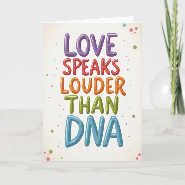 Vivid Dads Day Graphic Card (Front)