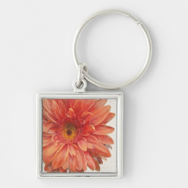 Vivid Daisy Keychain (Front)